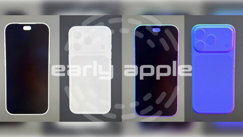 Render CAD di iPhone 18 Pro