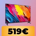La Smart TV LG QNED AI da 65' con processore intelligente è su Amazon al minimo storico