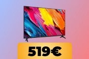 La Smart TV LG QNED AI da 65" con processore intelligente è su Amazon al minimo storico