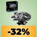 Il set LEGO di Star Wars del Millenium Falcon (75375) da 921 pezzi è in promozione su Amazon: acquistalo al minimo storico