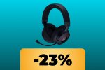 Le cuffie da gaming Razer Kraken V4 con illuminazione del padiglione RGB e 3 modalità di connettività in offerta su Amazon al loro minimo storico - Notizia