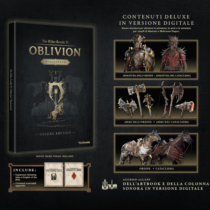 I contenuti dell'edizione Deluxe