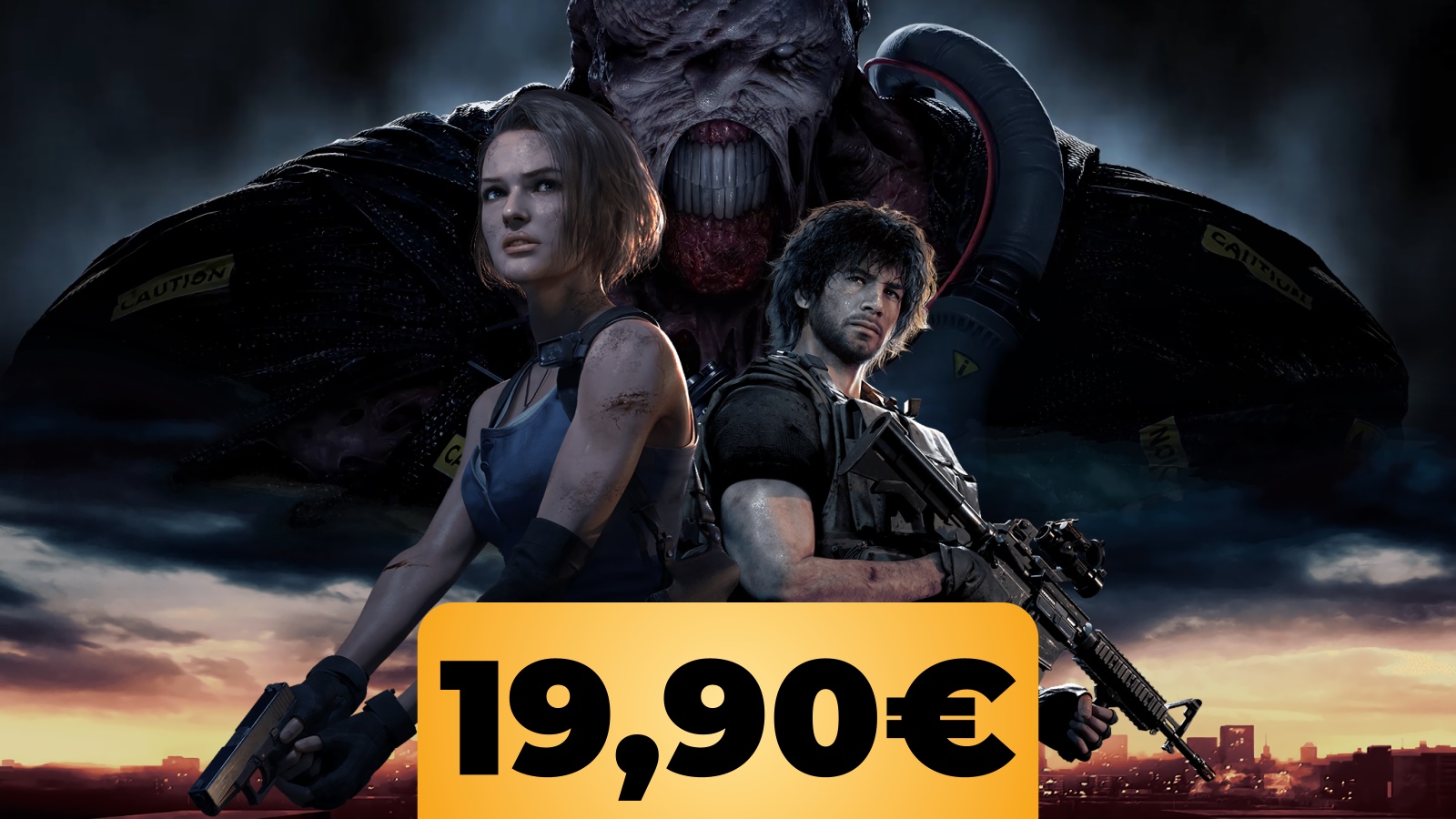 Resident Evil 3 Remake costa pochissimo su Amazon: prezzo minimo storico