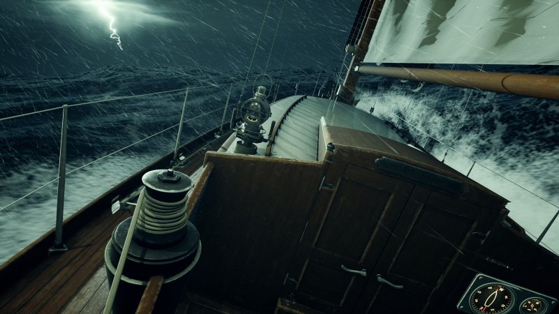 Le sezioni a bordo della Molly in mare aperto sono molto affascinanti