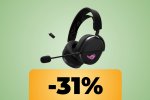 Le cuffie ASUS ROG Pelta per PC, Android e console sono su Amazon al minimo storico - Notizia