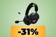 Le cuffie ASUS ROG Pelta per PC, Android e console sono su Amazon al minimo storico