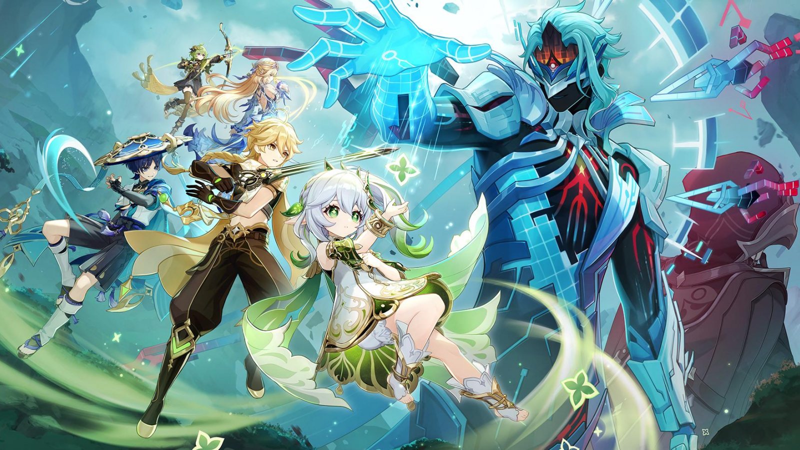 Artwork della versione Luna VII di Genshin Impact