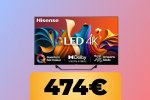 Goditi film e videogiochi con la Smart TV Hisense QLED 4K da 65' al minimo storico su Amazon - Notizia
