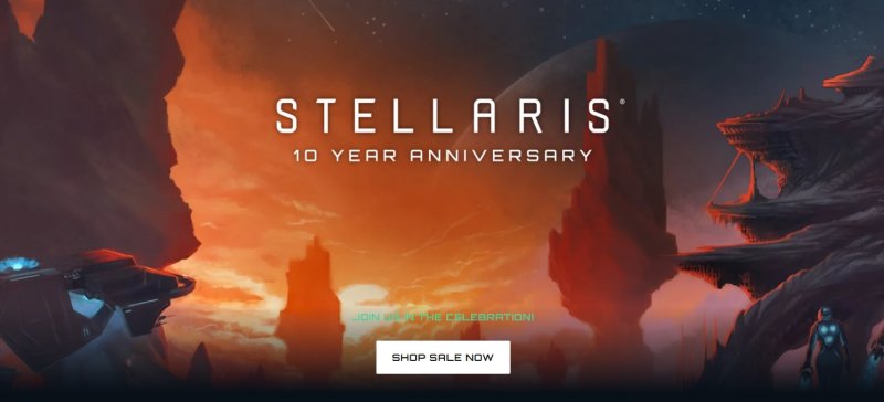 Stellaris ha festeggiato 10 anni