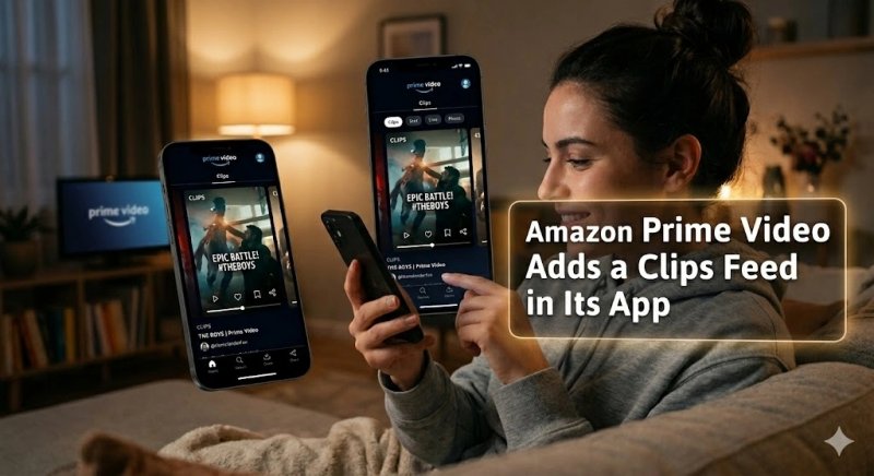 Amazon Prime Video Adds A Clips Feed In Its App