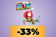 La Casa di Toad in versione LEGO è in offerta su Amazon: questo pezzo da collezione per fan Nintendo (e non solo) è al minimo storico