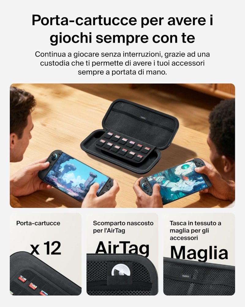 Le caratteristiche della custodia