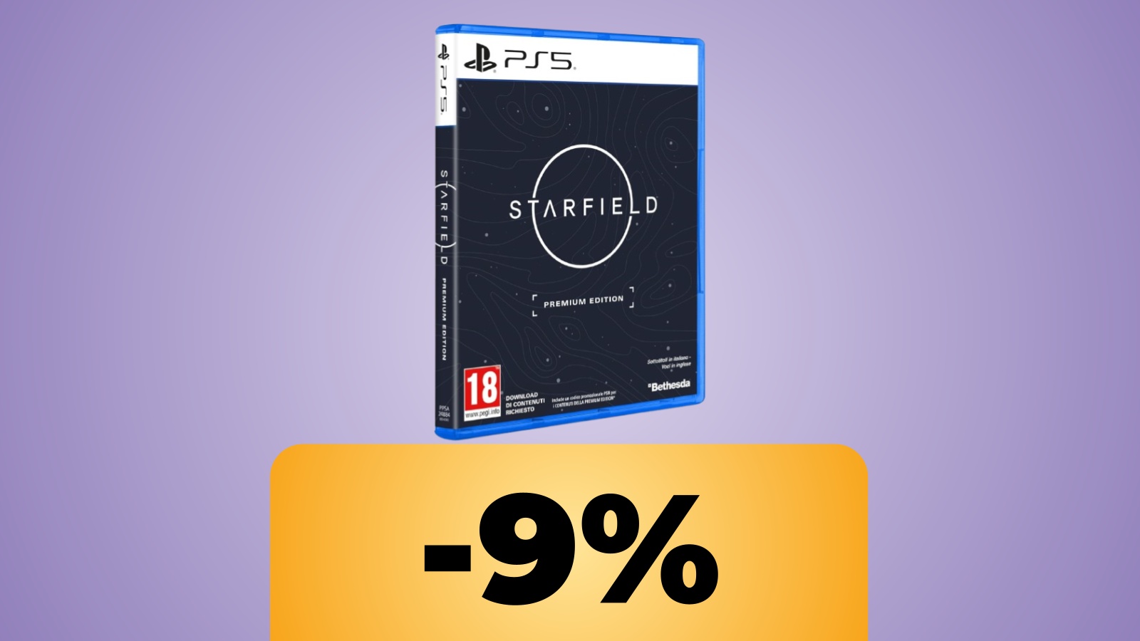 Starfield Premium Edition per PS5 è in sconto su Amazon con diversi contenuti esclusivi