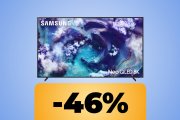 Il TV Samsung Neo QLED 8K Vision AI da 65" è al minimo storico su Amazon