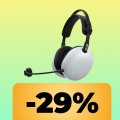 Le cuffie wireless Sony INZONE H9 II costano 100 € in meno: design leggero e riduzione del rumore