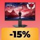 Il monitor Lenovo Legion da 25" con refresh rate da 320Hz e un tempo di risposta da 0,5ms è in promo al minimo storico