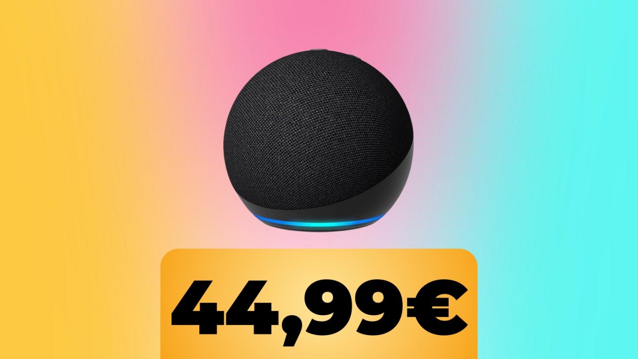 L'Echo Dot di ultima generazione è su Amazon al minimo storico: risparmia il 31%