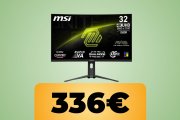 Il monitor curvo MSI MAG UHD da 32" è su Amazon al minimo storico