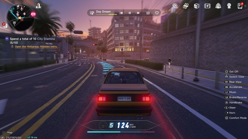 Una corsa in auto in Neverness to Everness