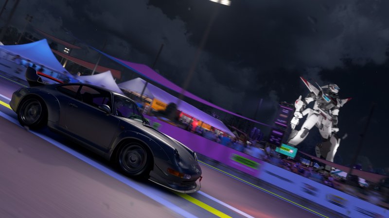 Non c'è niente di più giapponese di un robot gigante, e in Forza Horizon 6 potremo anche sfidarlo 'su pista'