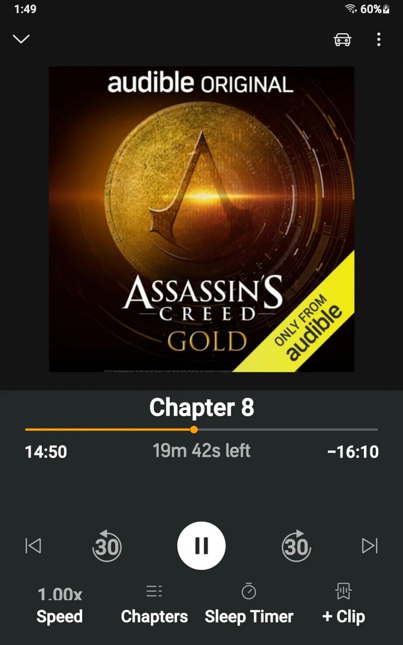 Assassin's Creed Gold su Audible