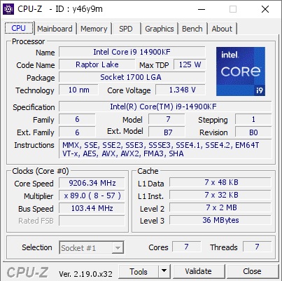 Intel Core I9 14900Kf 92 Ghz Cpu Frequency World Record  3