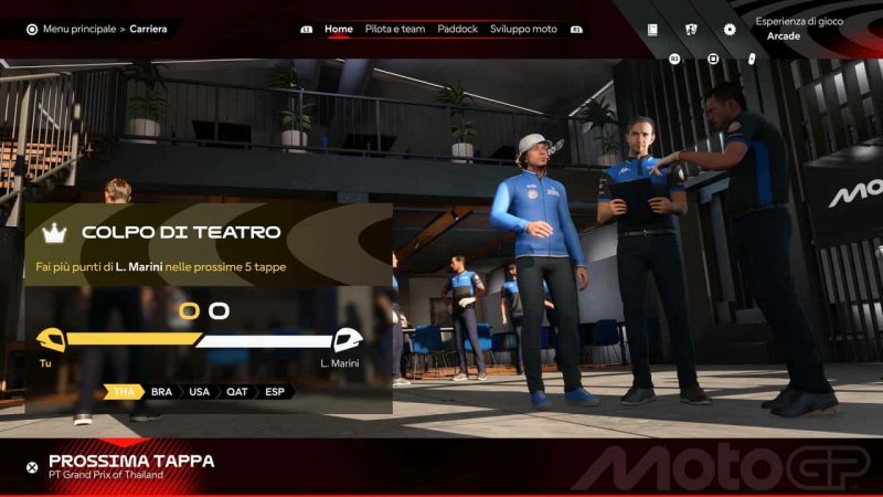Il paddock è il vero nuovo protagonista della modalità Carriera di quest'anno