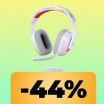 Le cuffie Logitech G Astro A20 X costano molto meno su Amazon: risparmia il 44%