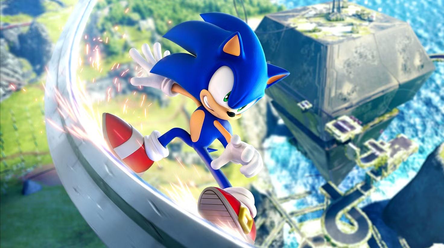 Artwork di copertina di Sonic Frontiers