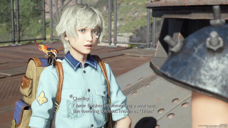Chadley in Final Fantasy 7 Rebirth