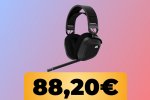 Le cuffie wireless Corsair HS80 costano meno di 90 €: risparmia fino al 41%