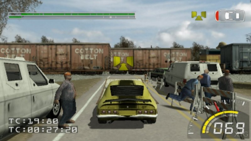 Stuntman per PS2 si basava su diversi film dei quali bisognava interpretare le sequenze più pericolose