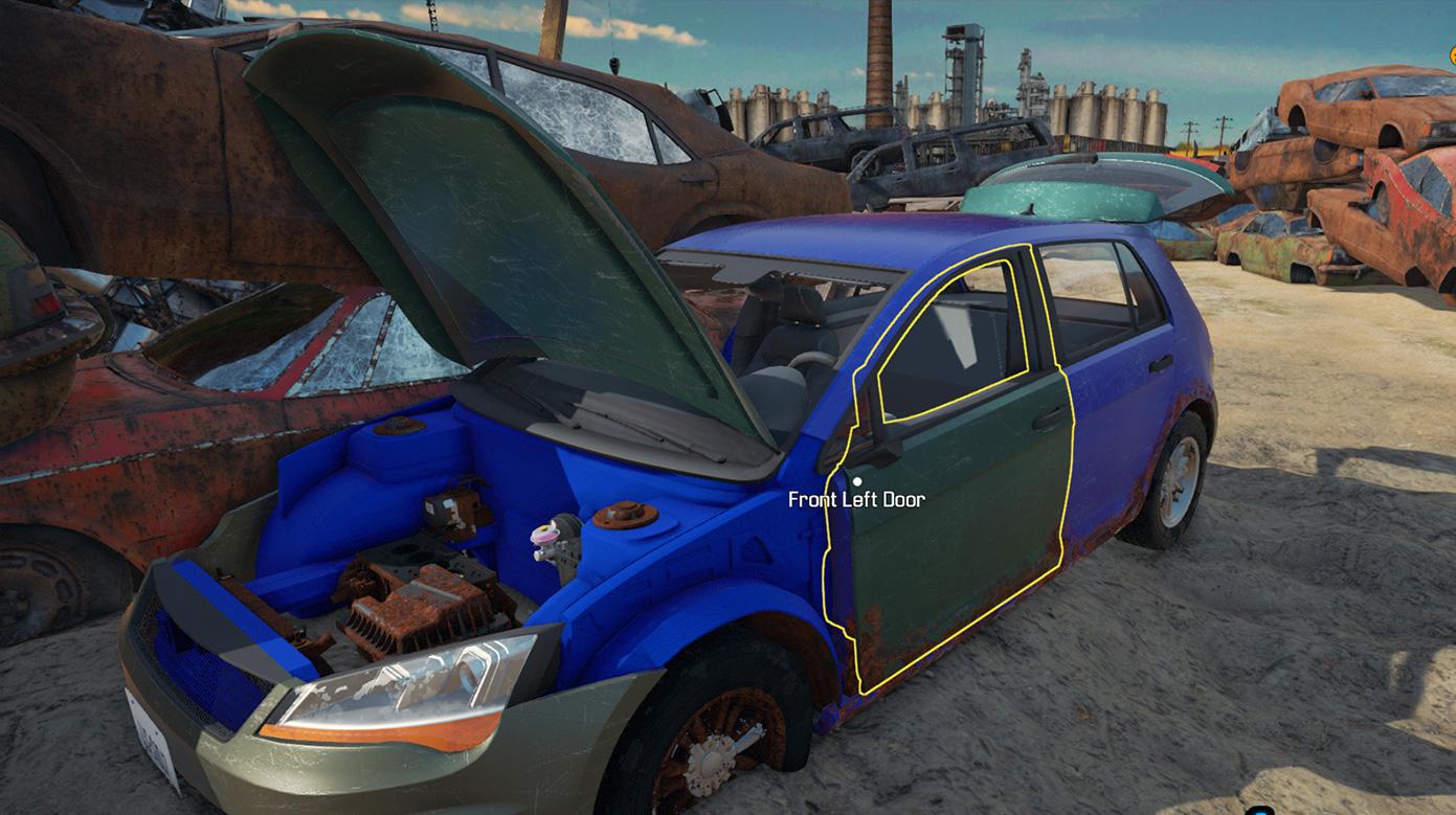 Un auto di Car Mechanic Simulator 2018