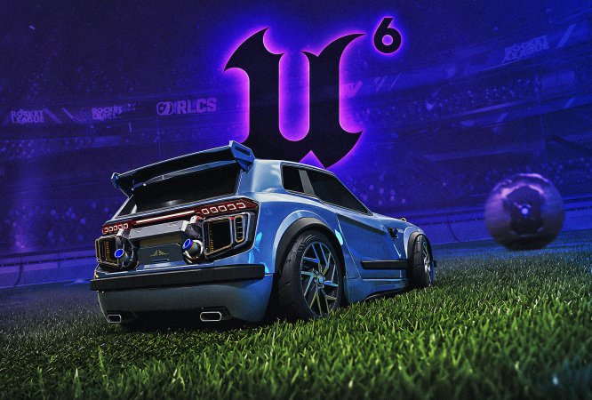 Unreal Engine 6 svelato con la nuova versione di Rocket League