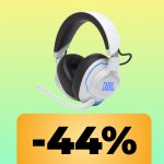 Le cuffie JBL Quantum 910P per PlayStation e Xbox costano 130 € in meno