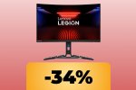 Il monitor Lenovo Legion da 27' è in offerta su Amazon: puoi acquistare questo modello (quasi) al suo minimo storico - Notizia