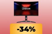 Il monitor Lenovo Legion da 27" è in offerta su Amazon: puoi acquistare questo modello (quasi) al suo minimo storico