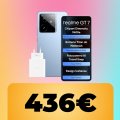 Lo smartphone realme GT 7 con batteria Titan da 7000 mAh è al minimo storico