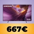 Il televisore Samsung 4K Vision AI, con neri profondi e colori brillanti, è su Amazon al minimo storico