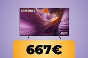 Il televisore Samsung 4K Vision AI, con neri profondi e colori brillanti, è su Amazon al minimo storico