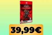 Immergiti nel Giappone feudale: Assassin's Creed Shadows per Nintendo Switch 2 costa 20 € in meno