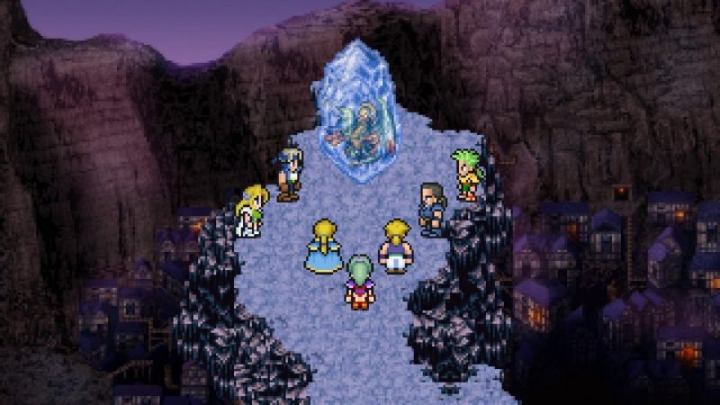 Un emozionante momento della storia in Final Fantasy 6