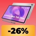 Il tablet Lenovo Idea Tab Plus è in offerta su Amazon: 12,1', refresh rate da 90hz e processore MediaTek