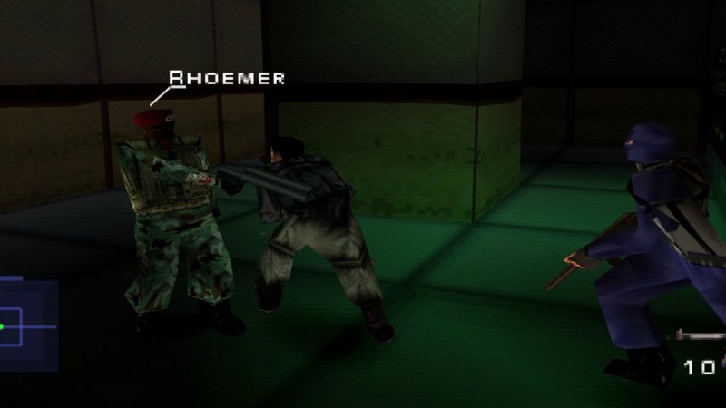 Le poche frasi di Rhoemer nel gioco erano memorabili per via di un doppiaggio assurdo