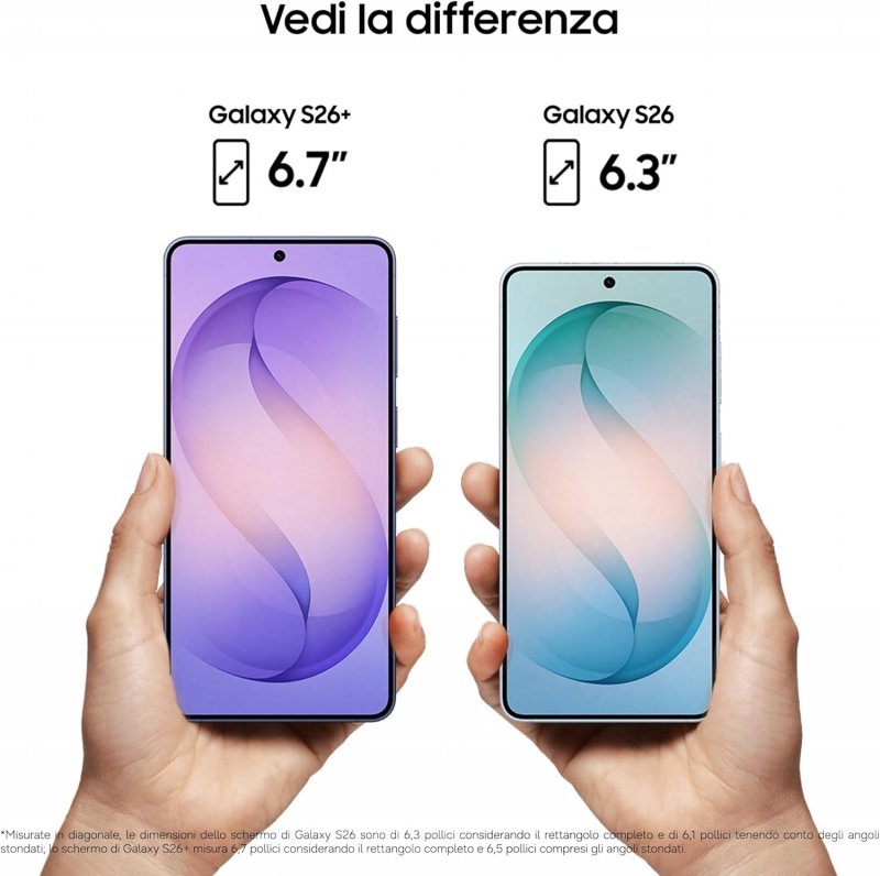 Differenza tra Galaxy S26+ e Galaxy S26