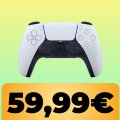Il controller DualSense nella colorazione bianca è in sconto su Amazon al 20%