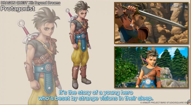 Il protagonista assonnato di Dragon Quest XII: Oltre i sogni