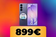 Lo smartphone Samsung Galaxy S26+ è su Amazon al minimo storico: risparmia 390 €