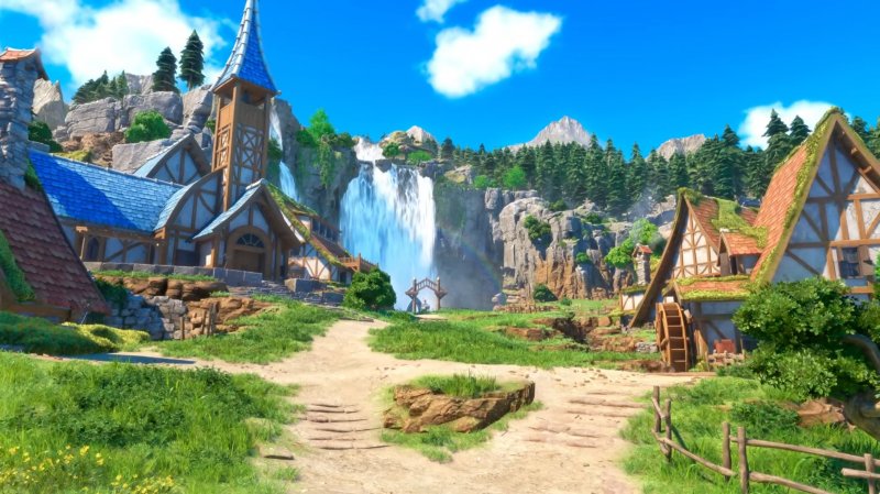 Il trailer si apre con una carrellata di panorami fantasy