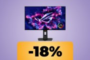 Il monitor WOLED ASUS ROG Strix da 26,5" e 280 Hz è su Amazon al minimo storico